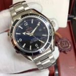 AAA Quality Copy Omega Seamaster Stainless Steel Black Watches
